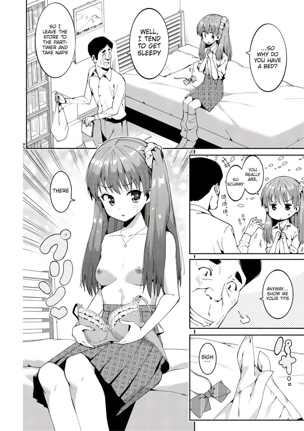 [Harami] Shoplifting JK Punishment Sex (Watashi-tachi, Nenchaku Otona Piston ni Dohamari Shichaimashita....) [Digital] [English] [Platinum Crown] - Page 12