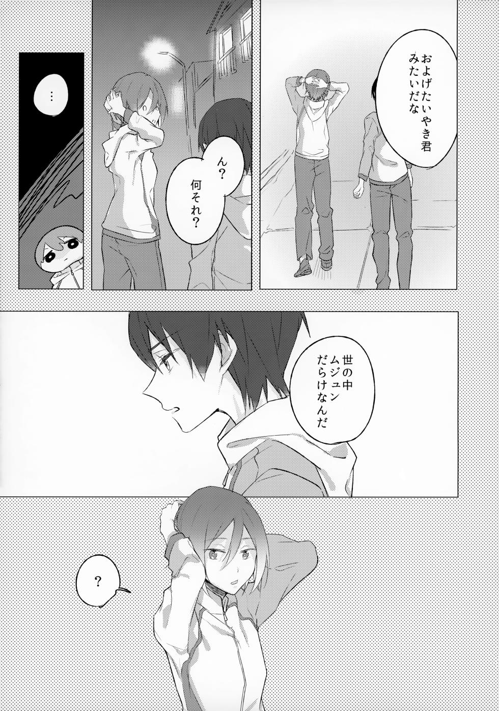 (Splash! 3) [Aoi Sora ga Mitai yo (kirari)] Angelfish no Hane (Free!) - Page 16