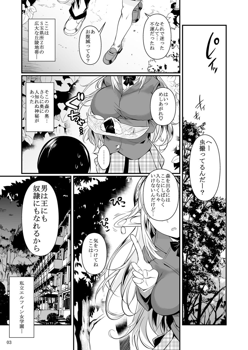 [Shoot The Moon (Fuetakishi)] High Elf x High School [Digital] - Page 4