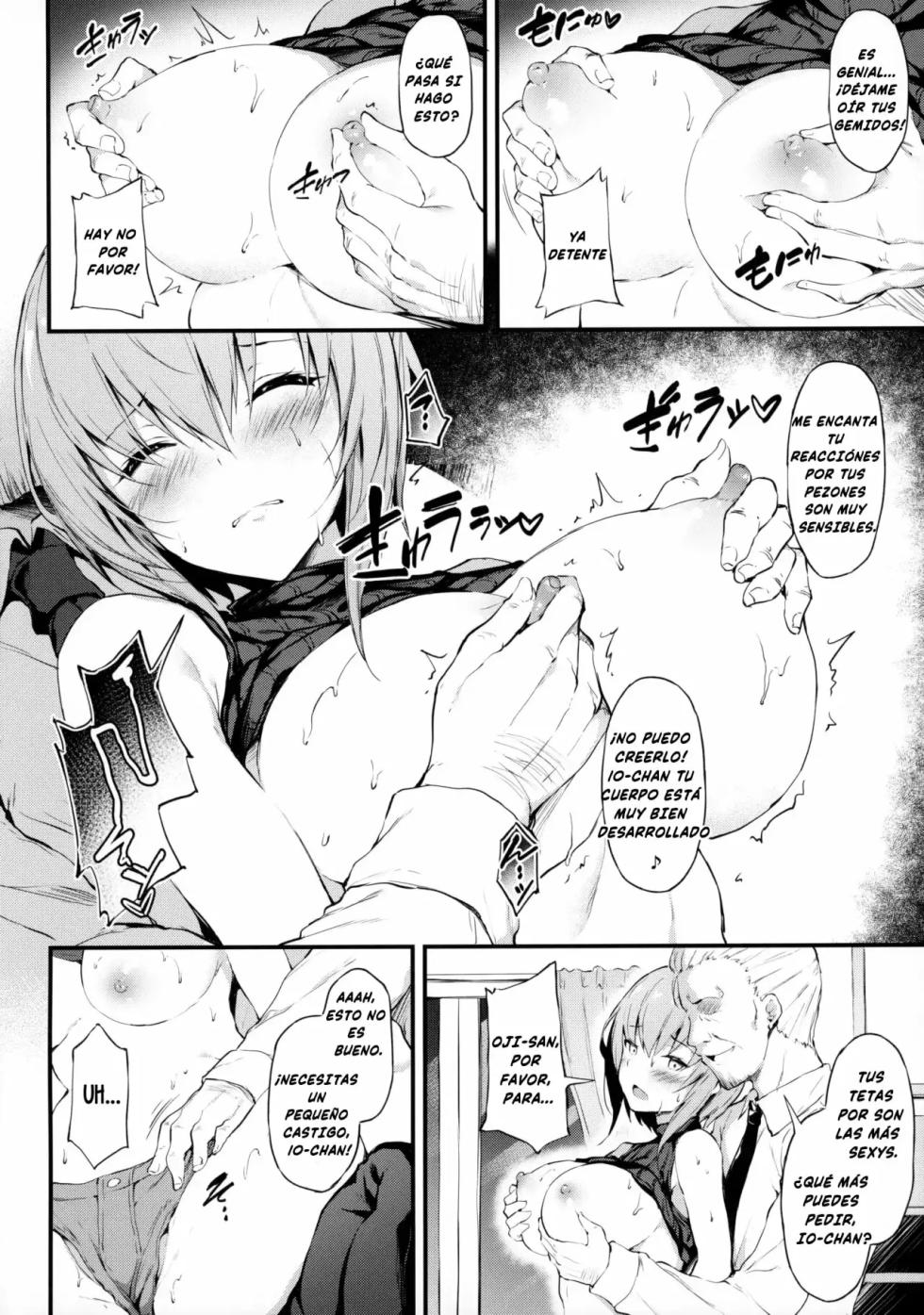 [Mofurentei (Xe)] Kanojo ga Boyish ni Nayamu Riyuu -Kyonyuu Shoujo to Choiwaru Oji-san no Kankei- [Spanish] [Makiqui] - Page 9