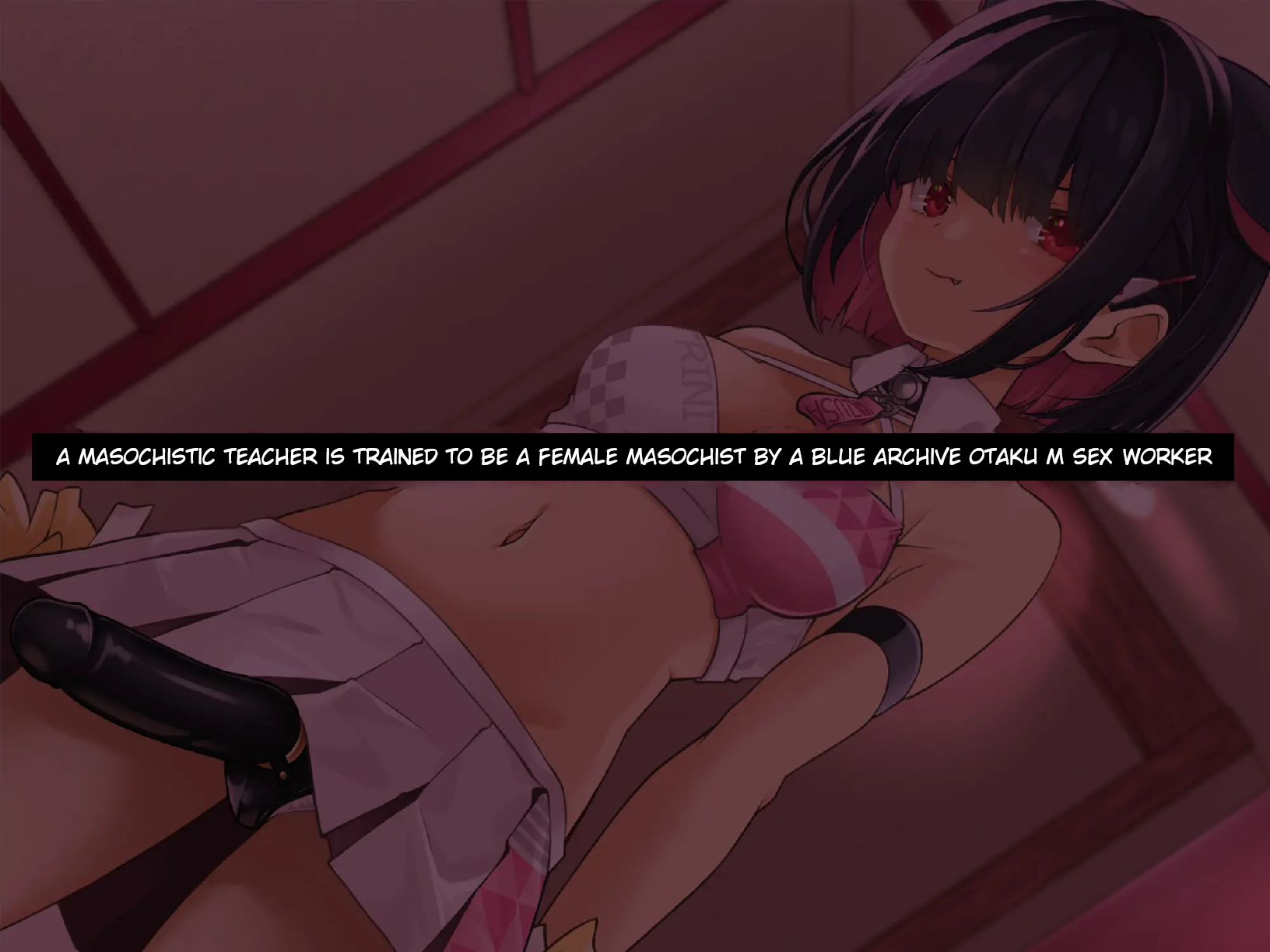 [Shioyude (Gin)] BluArch Otaku M Seikan Jou vs Mazo Sensei. | Blue Archive Otaku M Sex Worker VS Masochistic Teacher (Blue Archive) [English] - Page 1