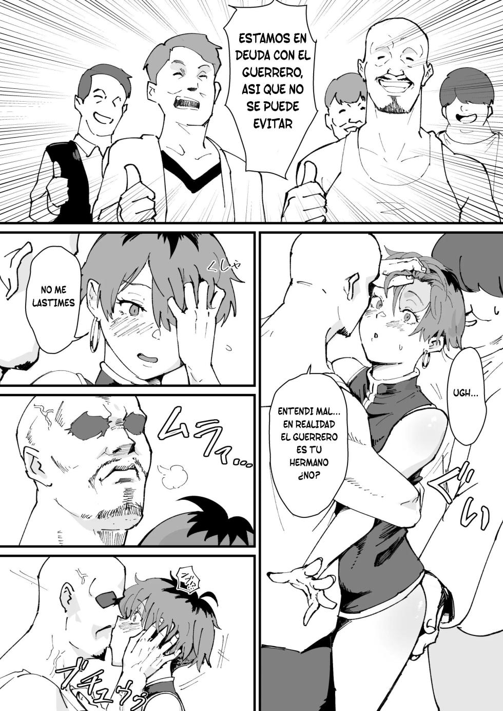 [Goma Brothers (Gomabura)] Yuushu no Stark (Tama-traak ~Otoko o Korosu Mahou~) (Sousou no Frieren) [Spanish] [Digital] - Page 14
