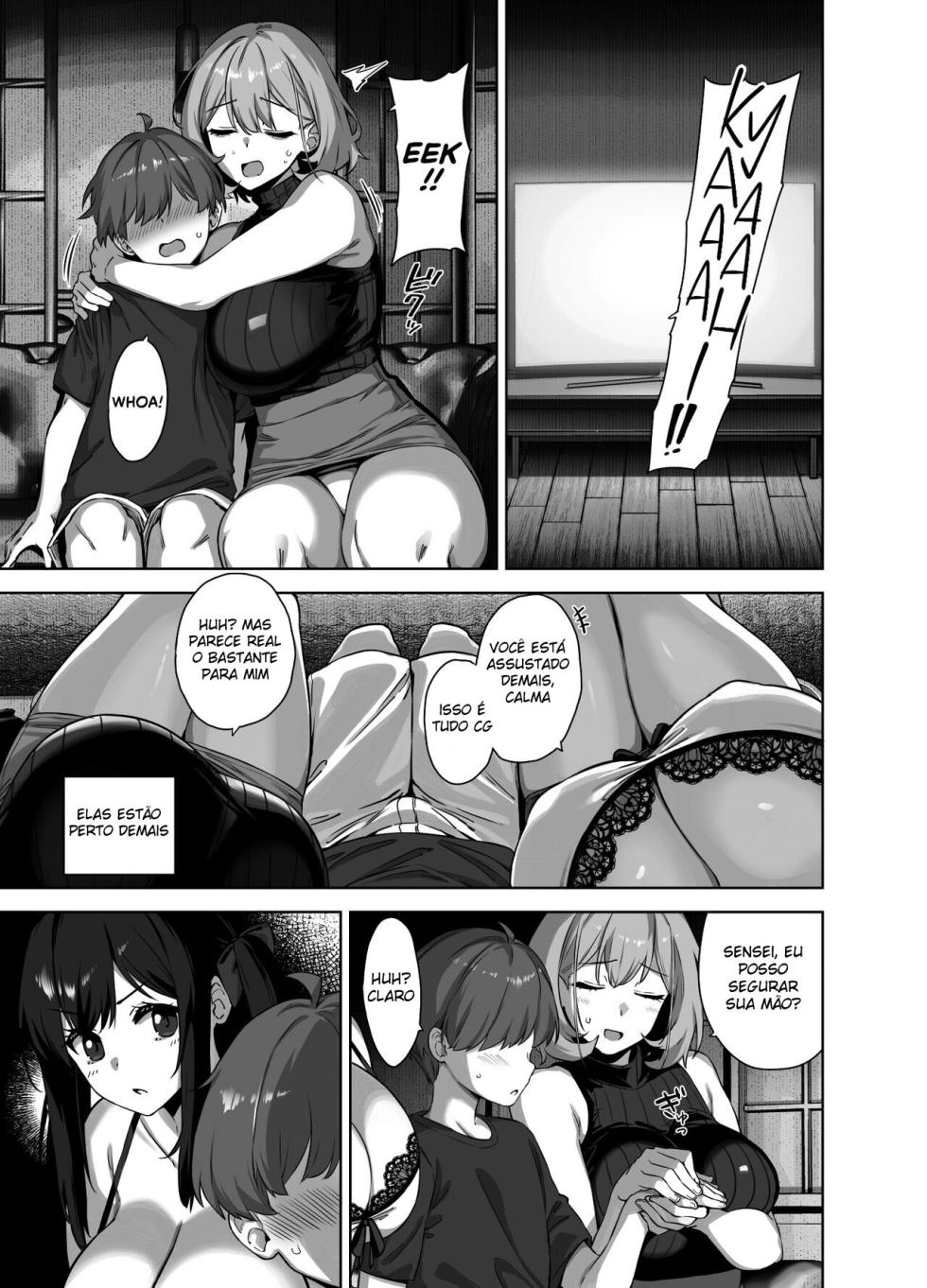 [Σ-Arts (Mikemono Yuu)] Natsu to Inaka to Yuuwaku shite kuru Dekkai Oshiego 2 [Portuguese-BR] [Digital] - Page 24