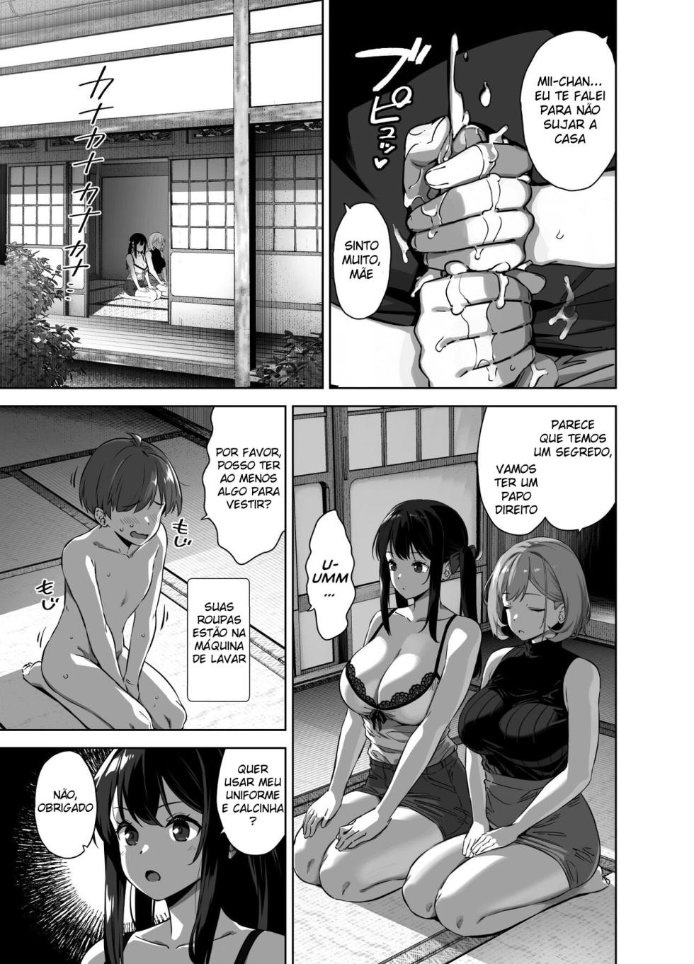 [Σ-Arts (Mikemono Yuu)] Natsu to Inaka to Yuuwaku shite kuru Dekkai Oshiego 2 [Portuguese-BR] [Digital] - Page 28