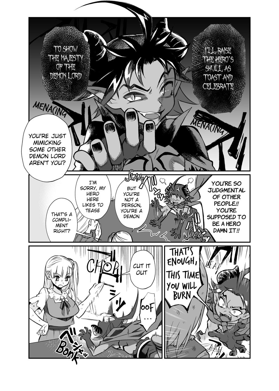 [Junk Food (Teritama Potekora)] Maou no Ore ga Yuusha ni Yarareru Wake ga Nee! | There's no way I, The Demon Lord got Screwed by the Hero! [English] [Digital] - Page 11