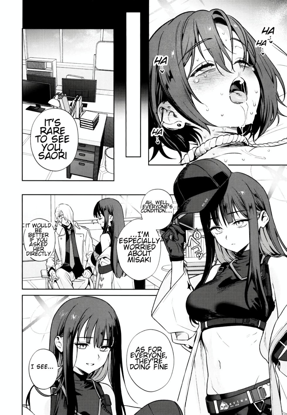(C104) [Ozitan Yasan (Mameojitan)] OVERDOSE (Blue Archive) [English] [Kuwana] - Page 39