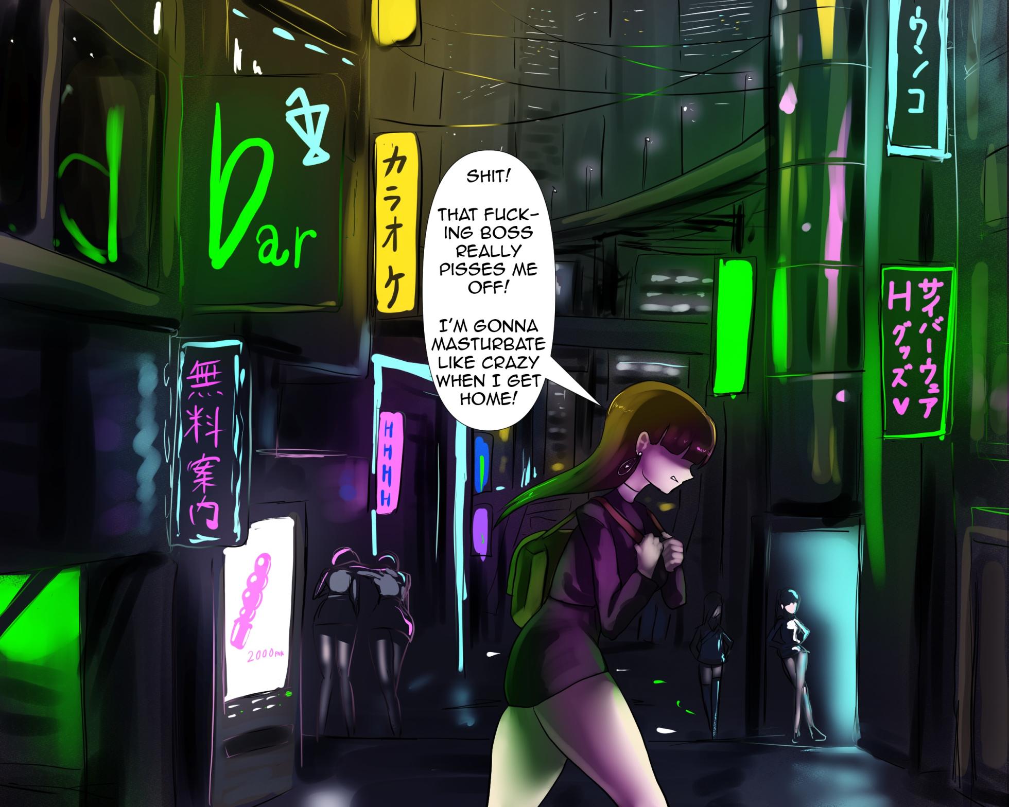 [Pon] Saiba Wea Chinko Shoofu | Cyberware Dick Prostitute [English] - Page 2