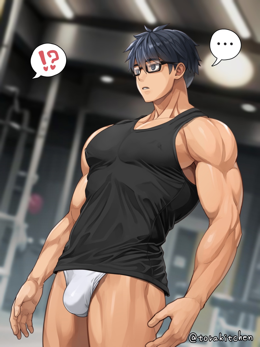 [Torakichi] メガネマッチョくんとあやしげなアプリ - Page 5