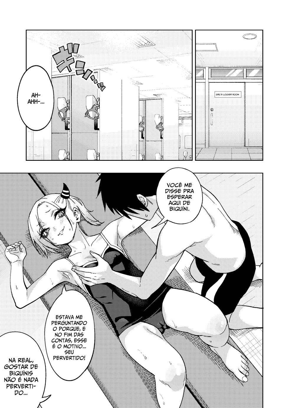 [Gujira 4 Gou (Gujira)] Tsuntsun Yankee-chan 2 ~in summer~ [Portuguese-BR] [Digital] - Page 6