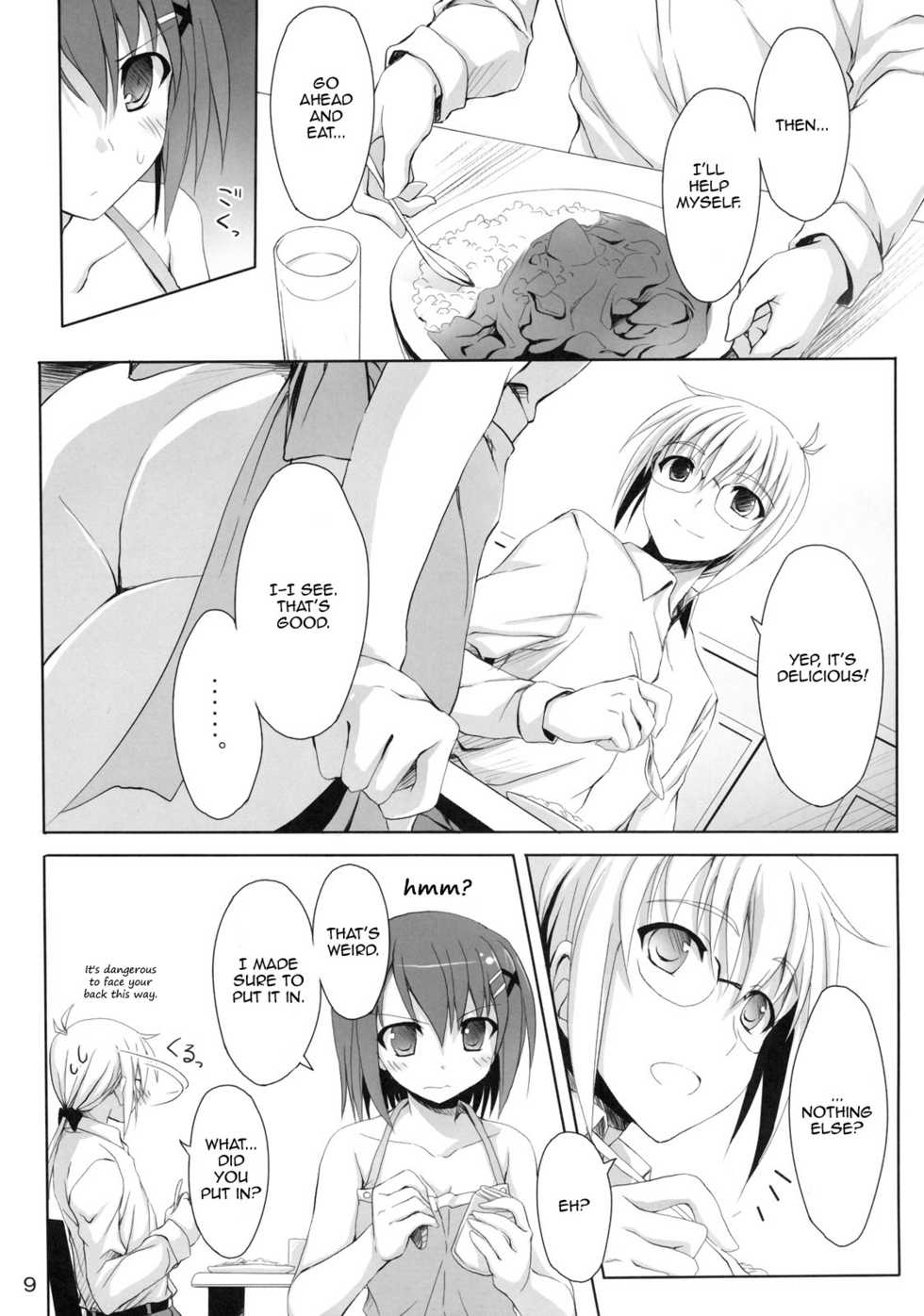 (Lyrical Magical 10) [Overcrowd (Kusakami Akira)] Sasuga Hayate-san Kitanai. (Mahou Shoujo Lyrical Nanoha) [English] [rookie84] - Page 8