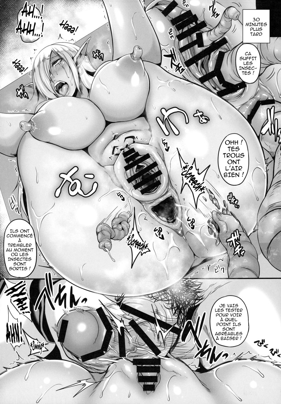 (C91) [Tiramisu Tart (Kazuhiro)] Reishuu no Dark Elf [French] [Hensu] - Page 21