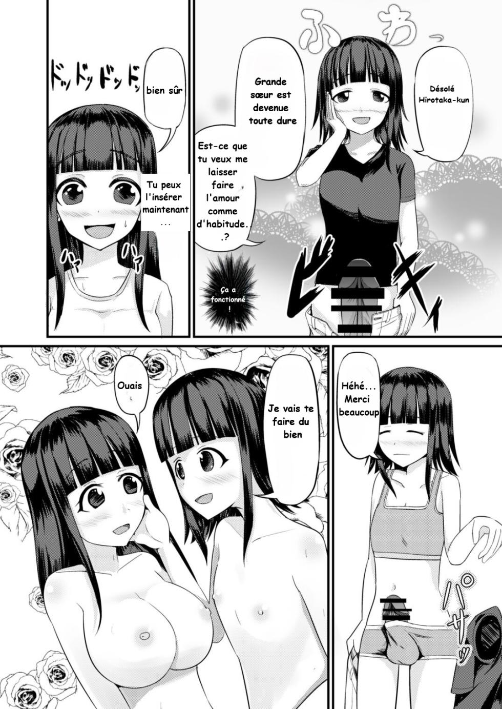 [Mochi to Shiawase (Mato)] Genjitsu Kaihen no Chikara o Te ni Ireta! [French] [Michelrenard] - Page 12