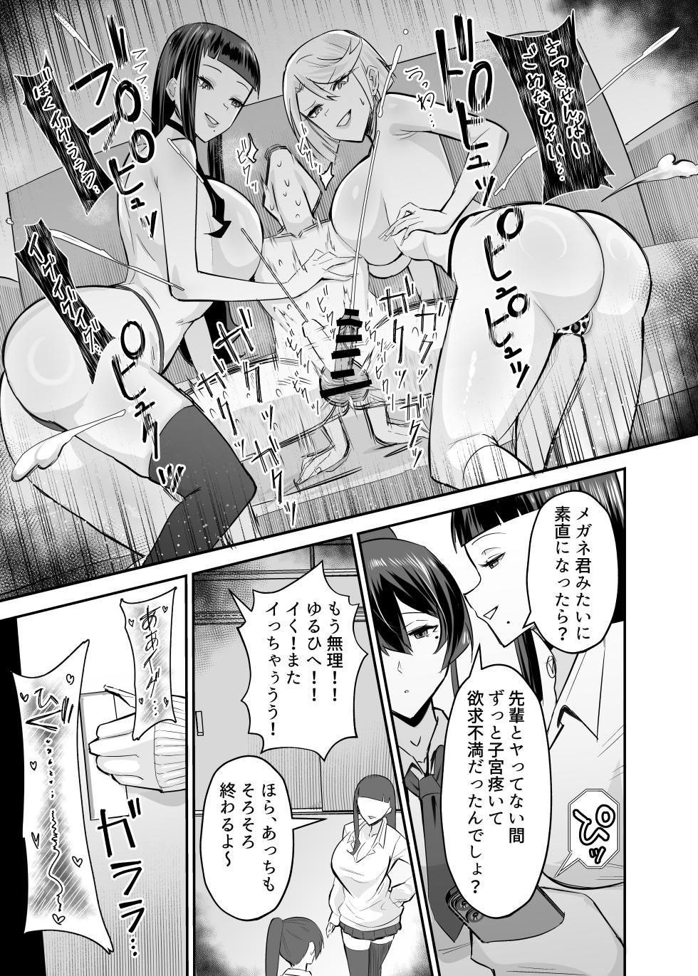 (COMIC1☆25) [全自動下ネタ製造マシーン (ちねつ)] 屈服2 ～風紀委員長は焦らされて壊されて…～ (オリジナル) [DL版] - Page 37