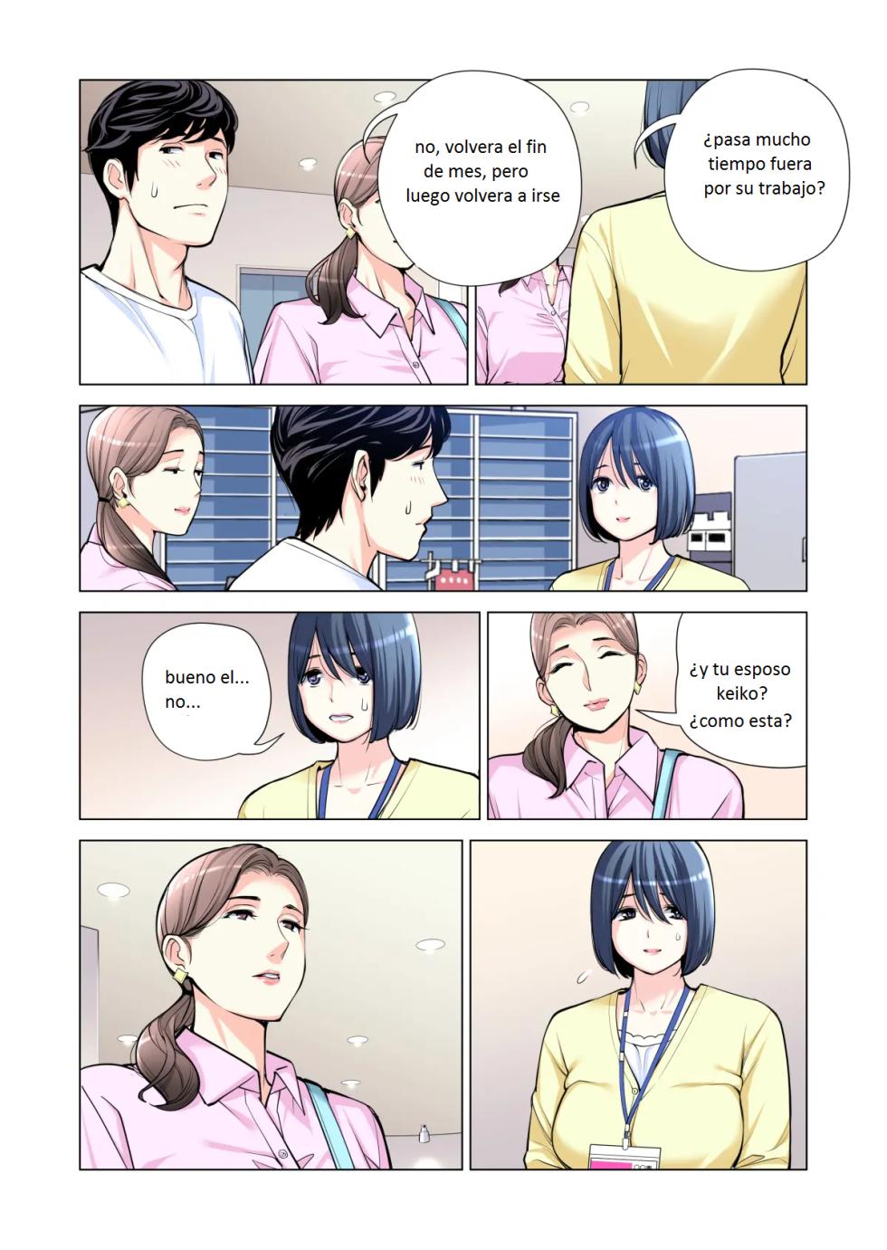 [HGT Lab (Tsusauto)] Jichikai no Hitozuma wa Totemo Ecchi Deshita. 2 Chiku Center Shokuin Nakahara Keiko Hen [Spanish] [Full Color Ban] - Page 15