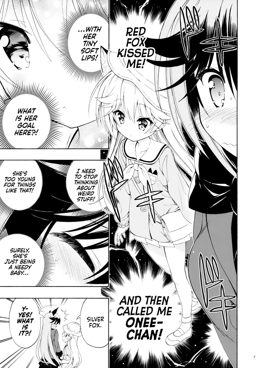 (C94) [Moe Moe Cafe (Takahashi Tetsuya)] Otona no Youchienji Kitakitsune | Red Fox is a Kindergartener (Kemono Friends) [English] - Page 10