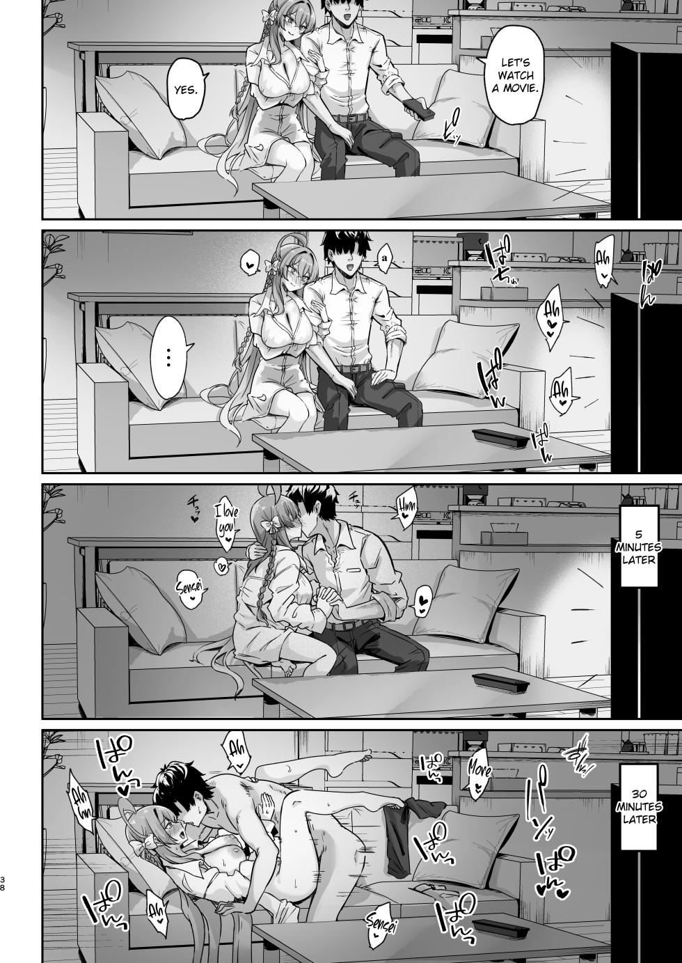 [Tiusan Kingdom (Kazamitiu)] Urawa no Hanazono (Blue Archive) [English] [Literally Starving] [Digital] - Page 37