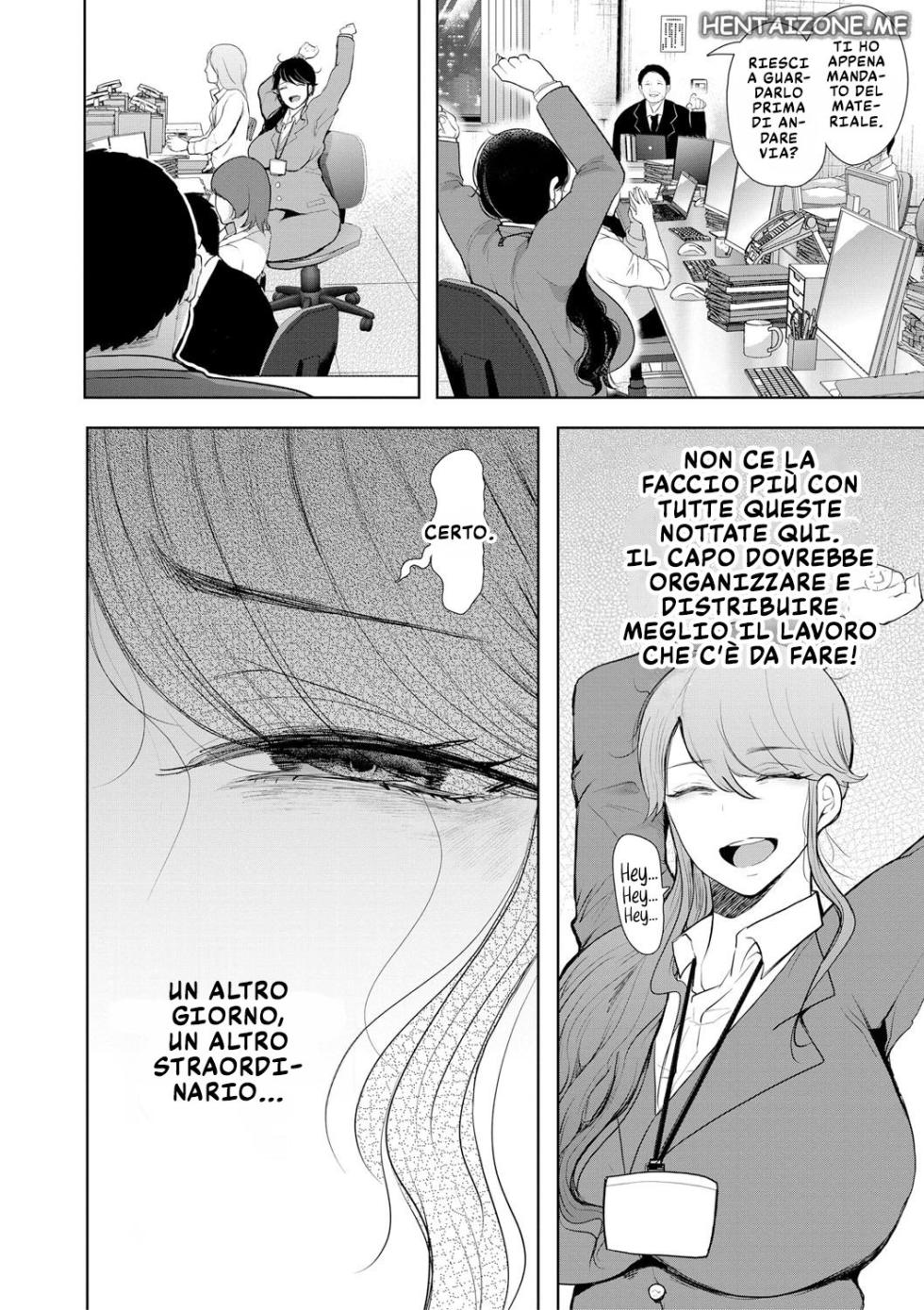 [Shomu] Shachiku OL wa Kotowarenai | Il Moccioso con cui Tornare Me Stessa (COMIC Mugen Tensei 2021-11) [Italian] [Digital] - Page 2