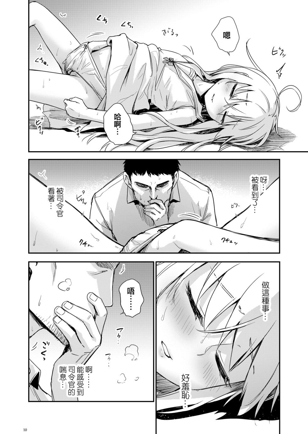 [infinity line (Misato Nana)] Hishokan Verniy o Oishiku suru Houhou (Kantai Collection -KanColle-) [Chinese] [吸住没碎个人汉化] [Digital] - Page 10