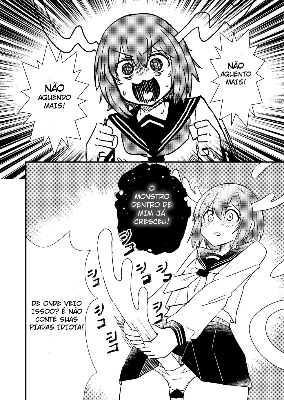 [Kazbox (Kazma)] Shikanoko Shikoshiko Ude Panpan (Shikanoko Nokonoko Koshitantan) [Portuguese-BR] [VITOR EXPEDITO] [Digital] - Page 12