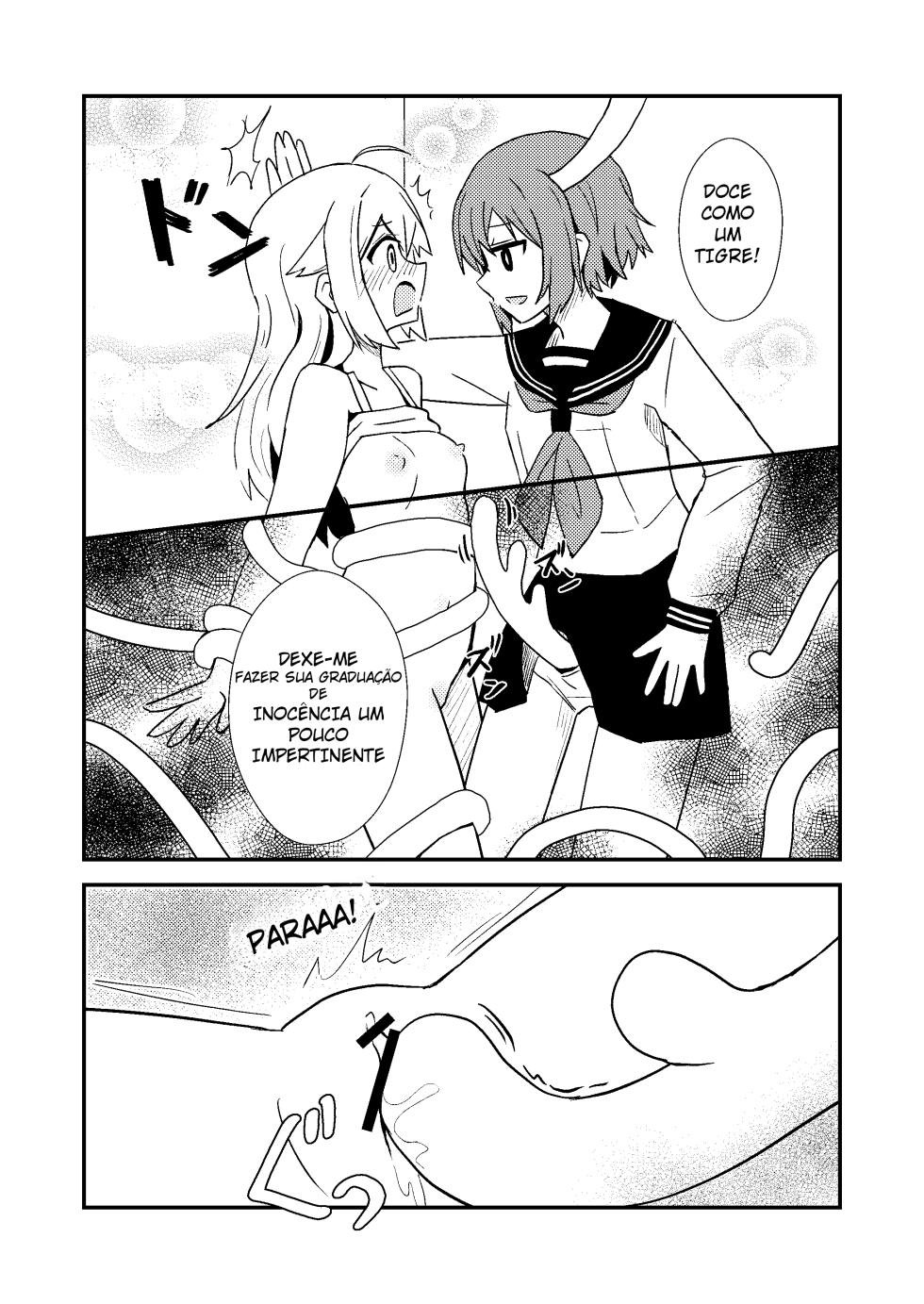 [Kazbox (Kazma)] Shikanoko Shikoshiko Ude Panpan (Shikanoko Nokonoko Koshitantan) [Portuguese-BR] [VITOR EXPEDITO] [Digital] - Page 13