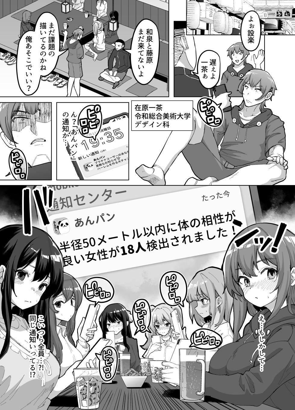 [Studio Daiya (Nemui Nezu)] 09% ~Seiheki Matching Appli de Aishou Saiakudatta Oretachi wa~ 2 [Digital] - Page 2