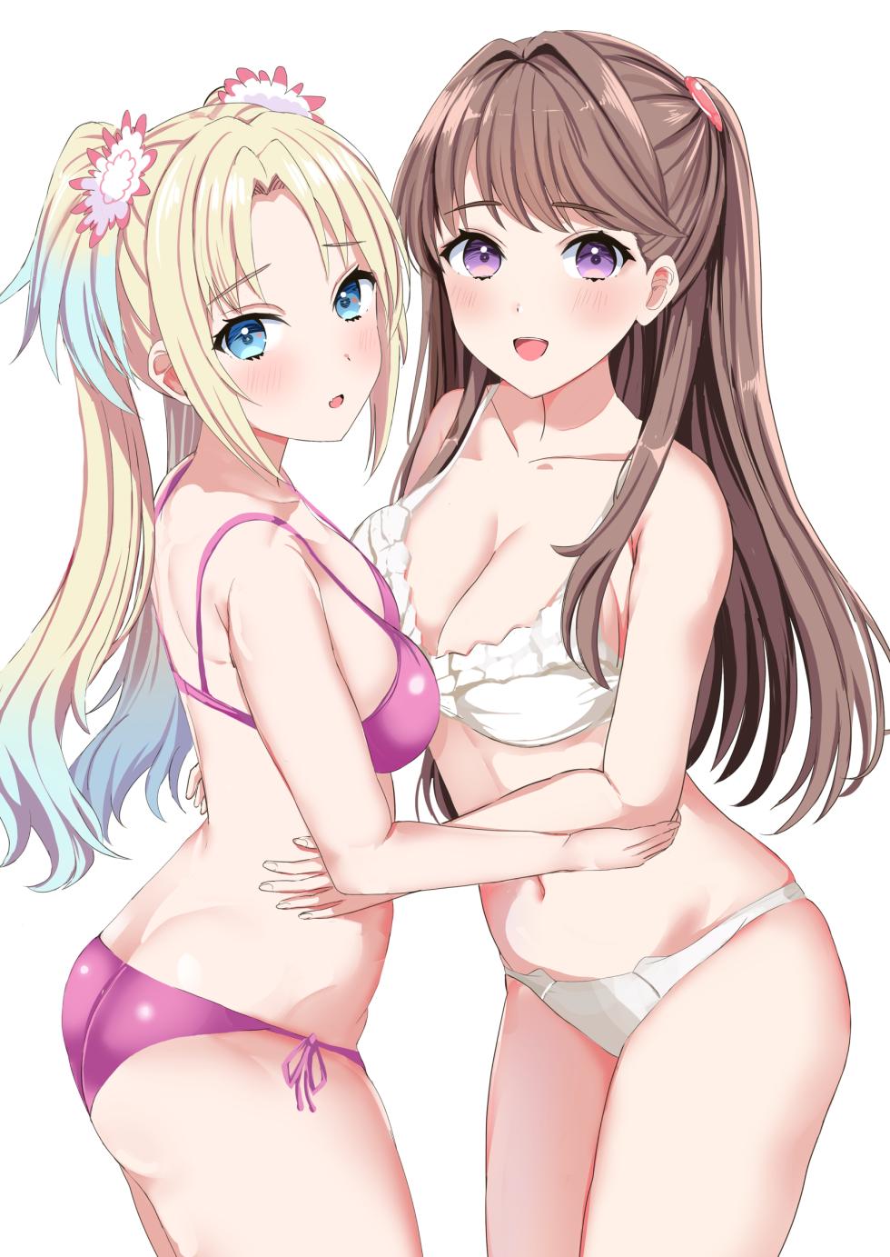 [Moreriikusu (More)] Rurino to Megumi no Shoya (Love Live! Hasunosora Jogakuin School Idol Club) [Digital] - Page 2