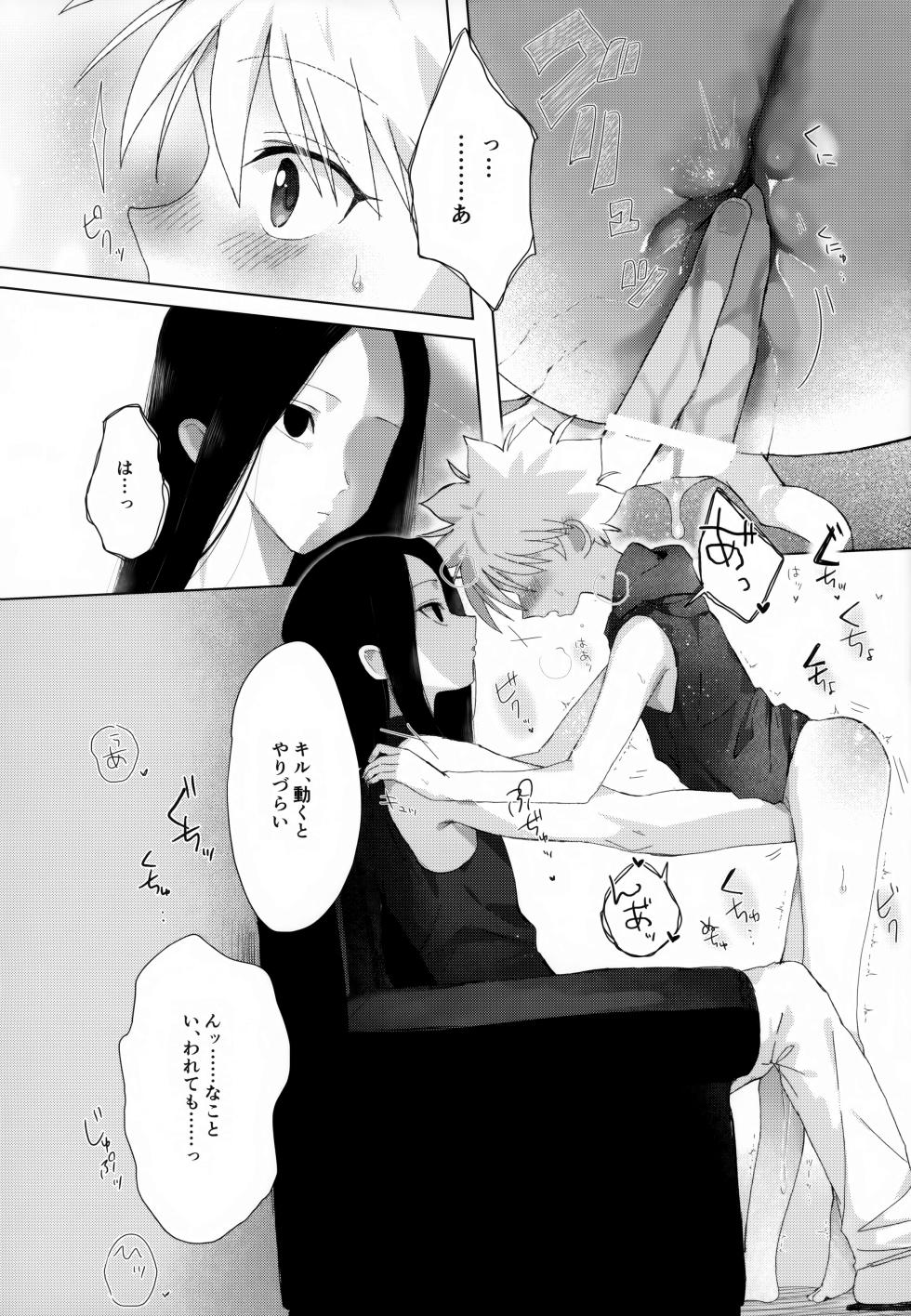 (Re:HUNTER 10) [Usagijima (Chiso)] Kyou Dai no Kyuujitsu (Hunter x Hunter) - Page 19