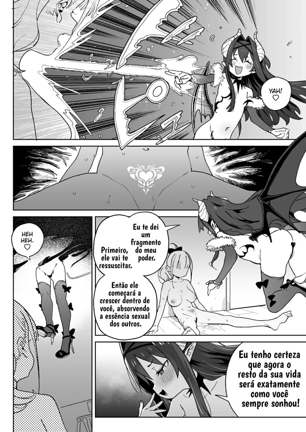 [Meshikutteneru. (Atage)] Ra kara Hajimaru Inpon Onaho no Koi [Portuguese-BR] [Digital] - Page 7