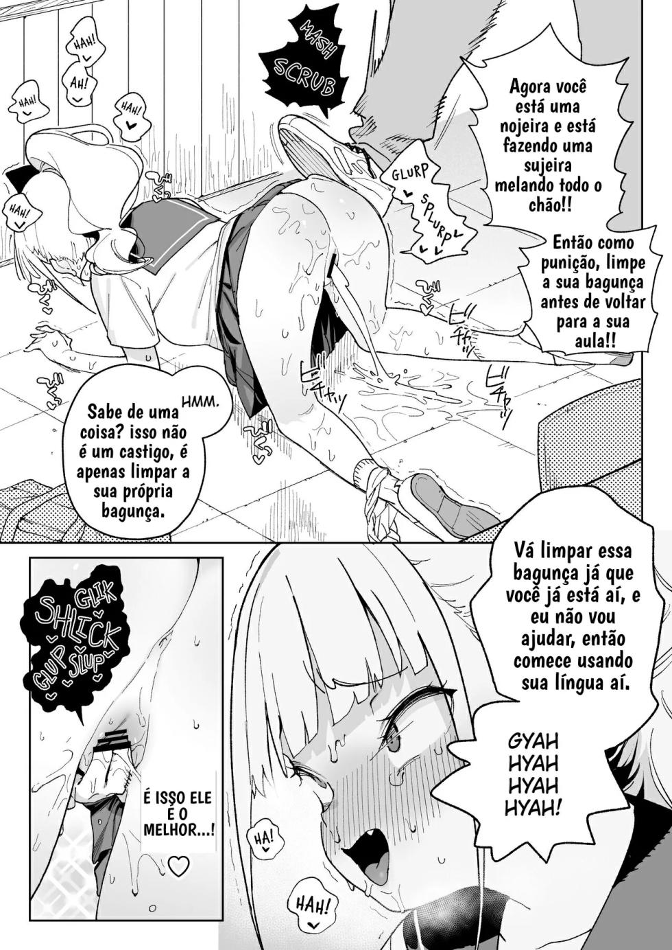 [Meshikutteneru. (Atage)] Ra kara Hajimaru Inpon Onaho no Koi [Portuguese-BR] [Digital] - Page 18