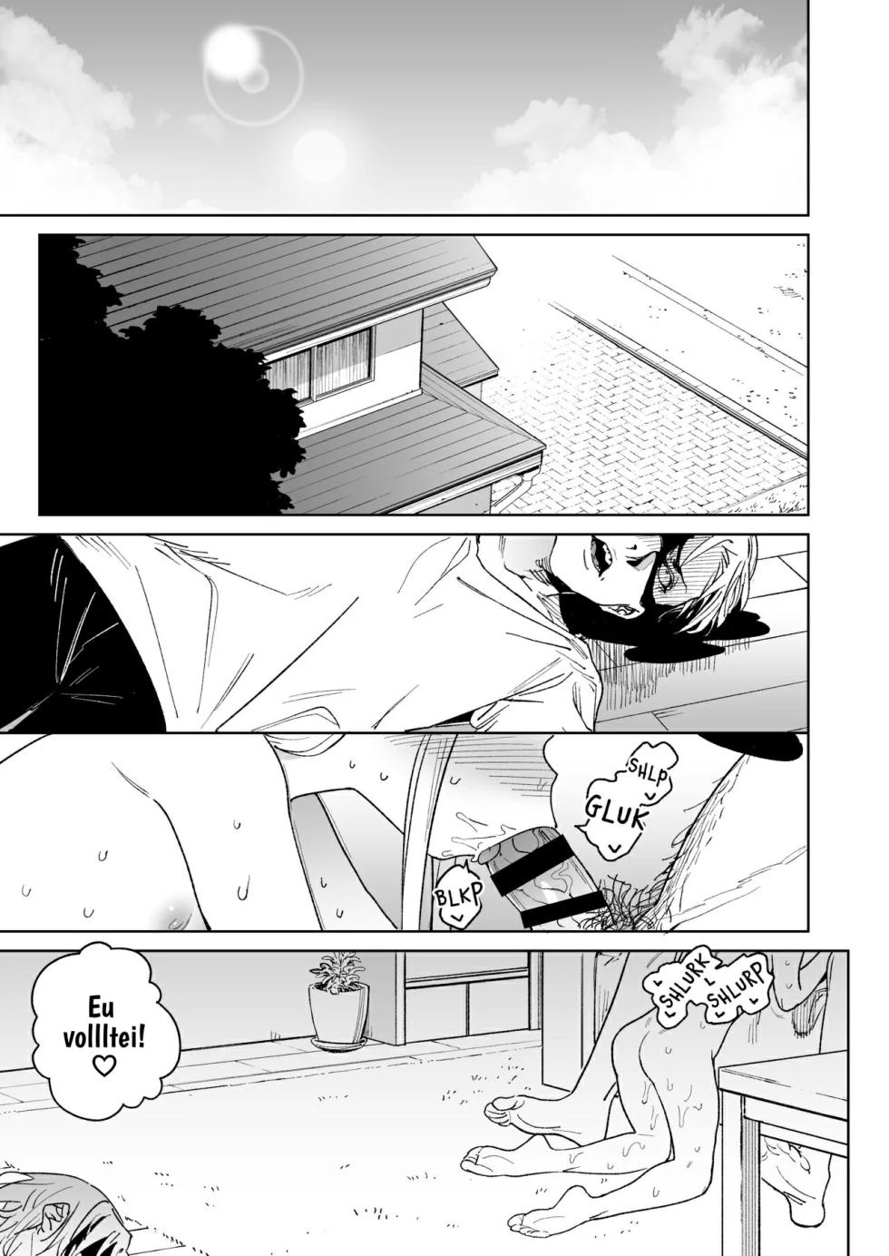 [Meshikutteneru. (Atage)] Ra kara Hajimaru Inpon Onaho no Koi [Portuguese-BR] [Digital] - Page 40