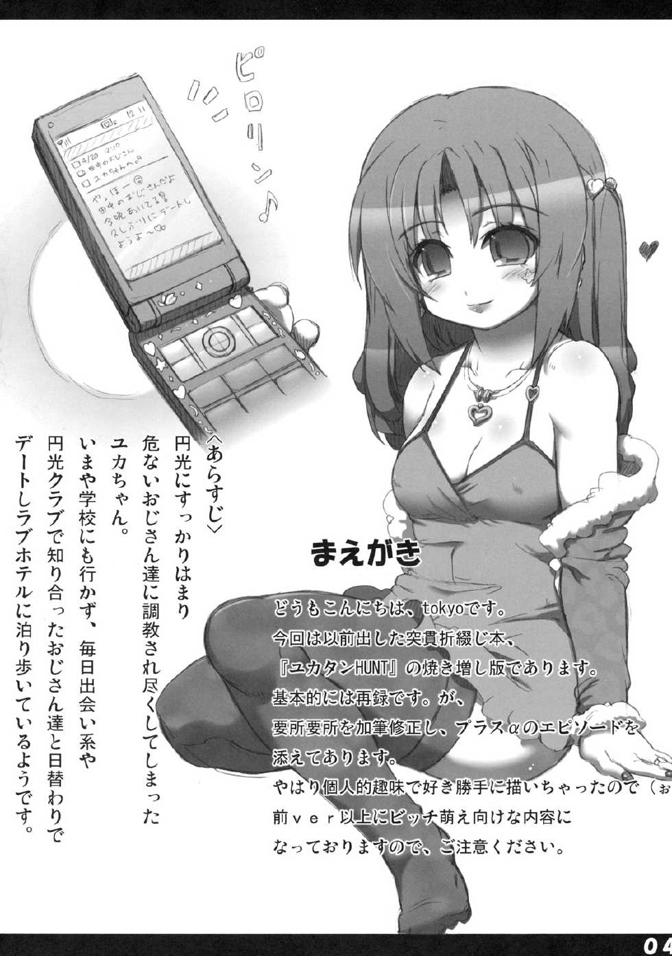 (C78) [GREAT Acta (tokyo)] Yuka-tan HUNT Zouryou Ban (Minami-ke) - Page 3