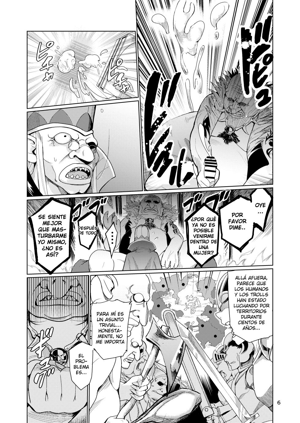 [Raid Socks (Tricky)] Kyouran no Toubatsu Hime Daria [Spanish] - Page 5