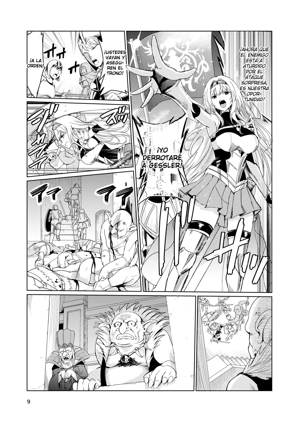 [Raid Socks (Tricky)] Kyouran no Toubatsu Hime Daria [Spanish] - Page 8