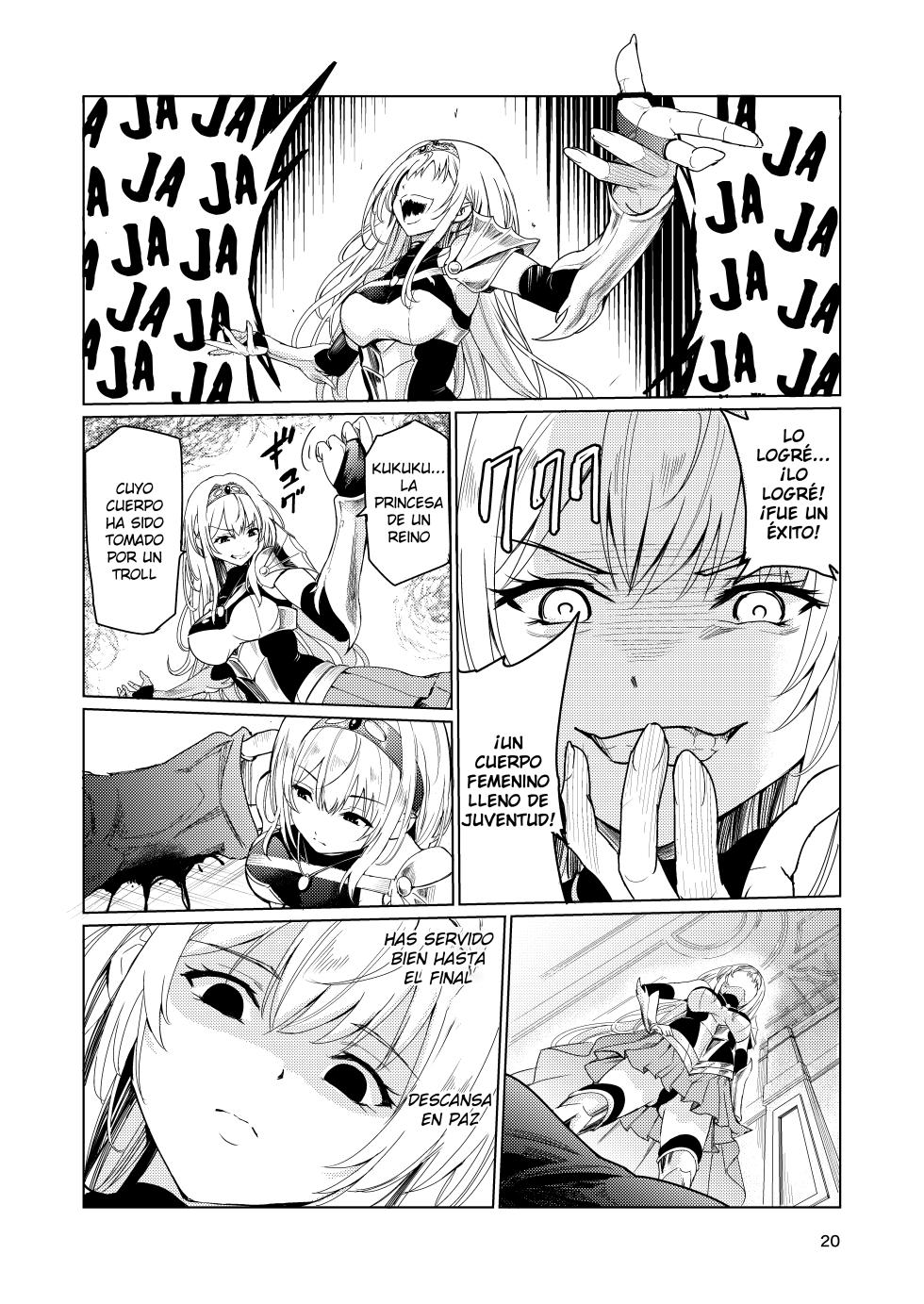 [Raid Socks (Tricky)] Kyouran no Toubatsu Hime Daria [Spanish] - Page 19