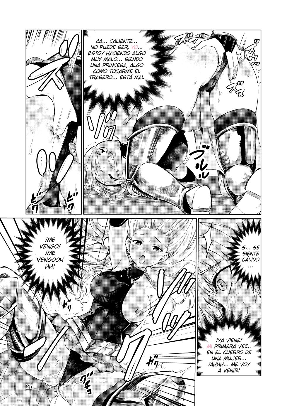 [Raid Socks (Tricky)] Kyouran no Toubatsu Hime Daria [Spanish] - Page 24