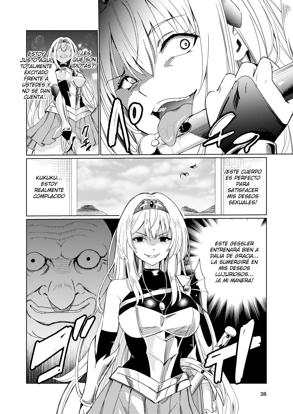 [Raid Socks (Tricky)] Kyouran no Toubatsu Hime Daria [Spanish] - Page 37