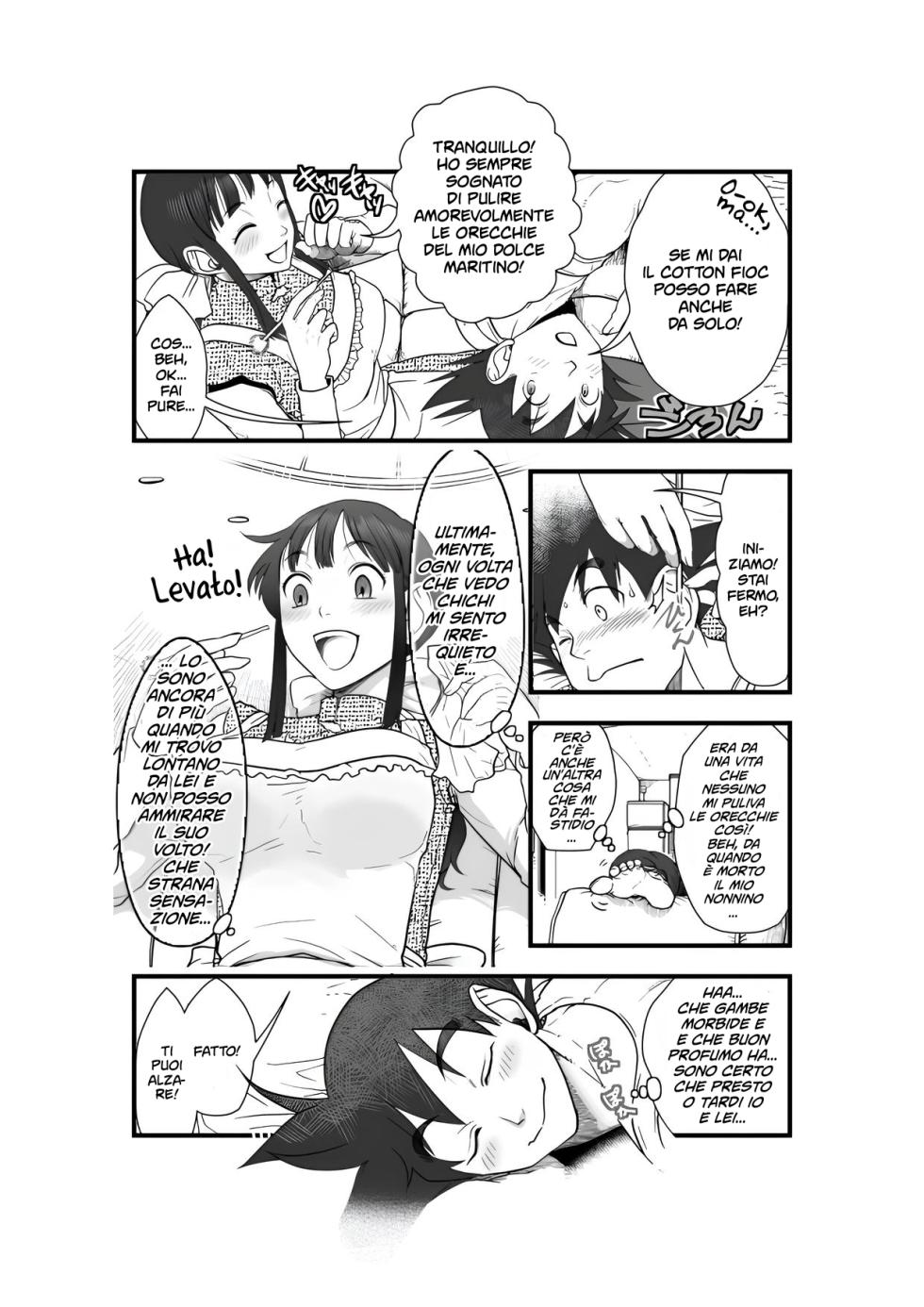 [Harunaga Makito] La Storia di Goku e Chichi nell'Arco degli Anni Ch. 1(Dragon Ball Z) [Italian] {Hentai Fantasy} - Page 4