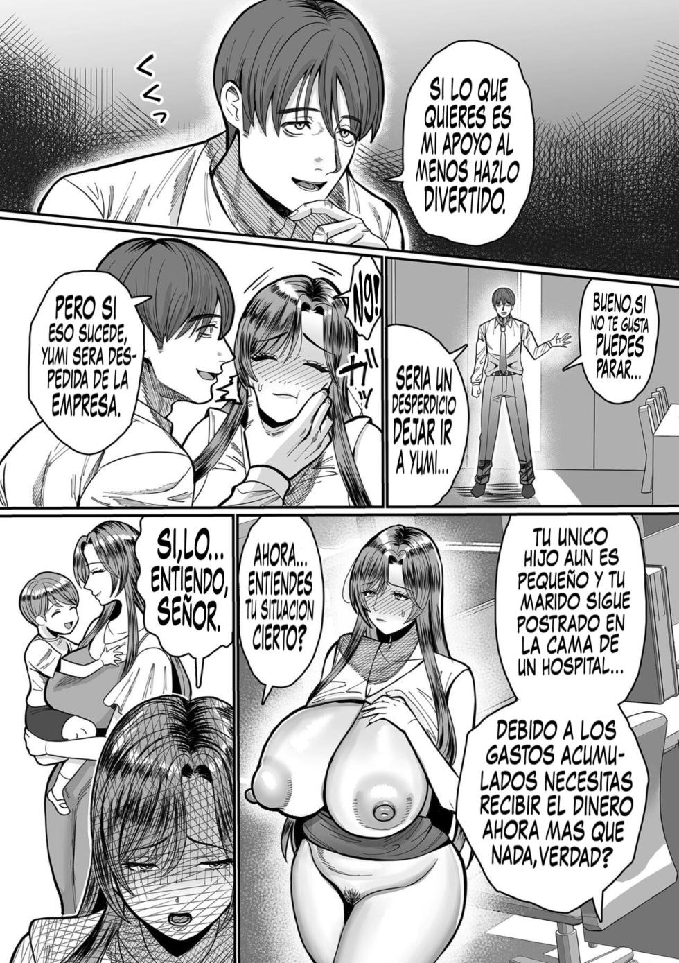 [Uwa Bami] Odosareta Onna | Una Madre Amenazada (COMIC Kuriberon DUMA 2024-08 Vol. 63) [Spanish] [Germany united] - Page 2