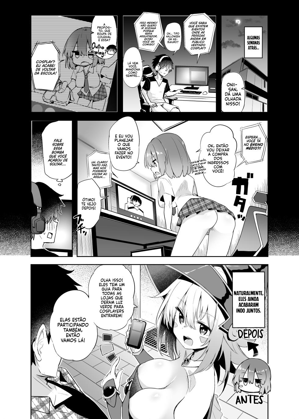 [Arutana (Chipa)] Machi Cos de Black Magician Girl Cosplayer to Off-Pako Sex | Passeando Pela Cidade Com Minha Namorada Cosplayer da Maga Negra e Depois Fodendo Ela (Yu-Gi-Oh!) [Portuguese-BR] [Digital] - Page 5