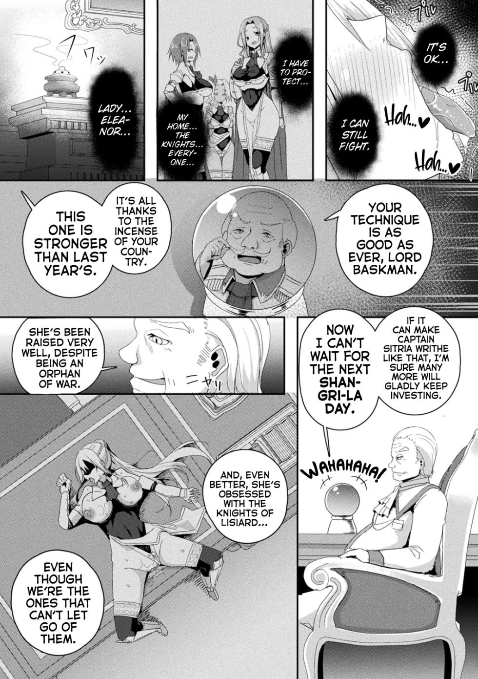 [Minatoyo] Shangri-La No Kumotsu -Onna Kishi Reizoku Tan- | Shangri-La's Offering -Tale of a Female Knight's Enslavement- Episode 1 [English] [Kinsei Translations] [Digital] - Page 25