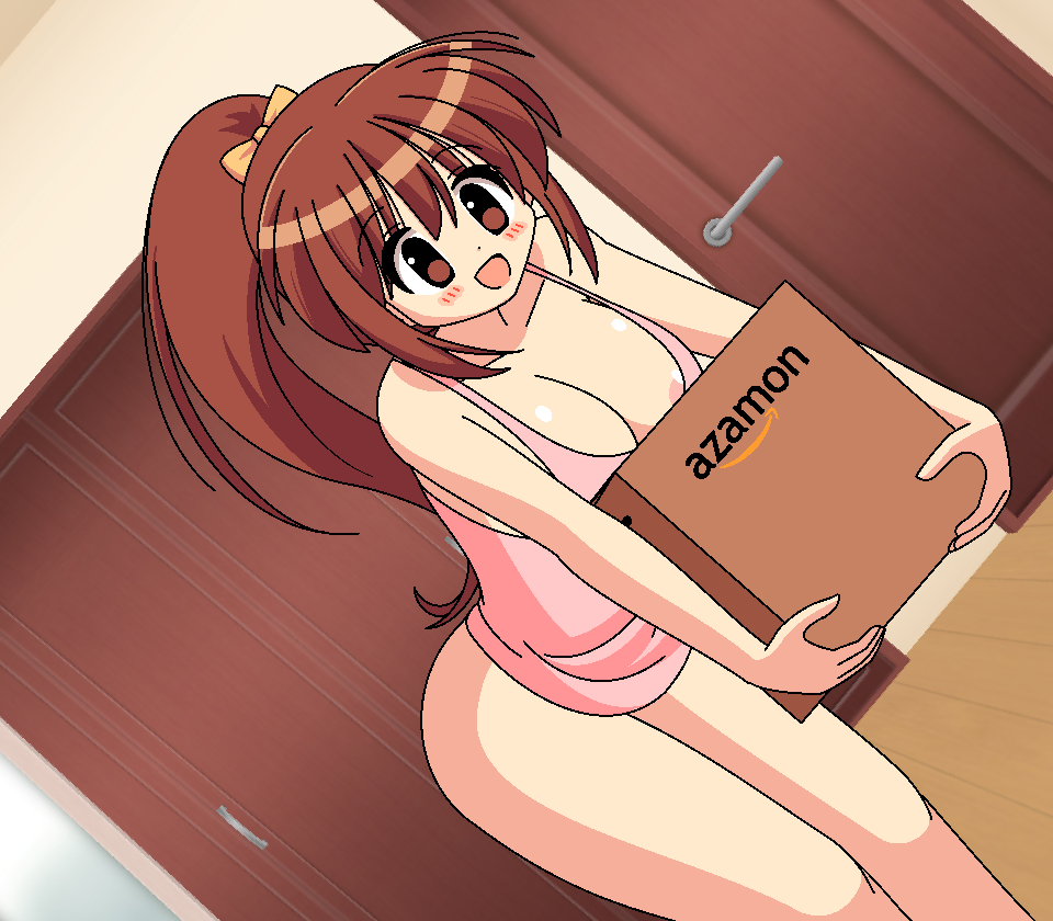 [Punit Dot] 茶髪ポニテ荷物持ち上げ - Page 21