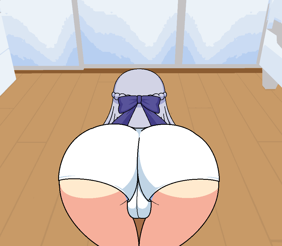 [Punit Dot] Ao Musume Yoga Pose Illust - Page 1