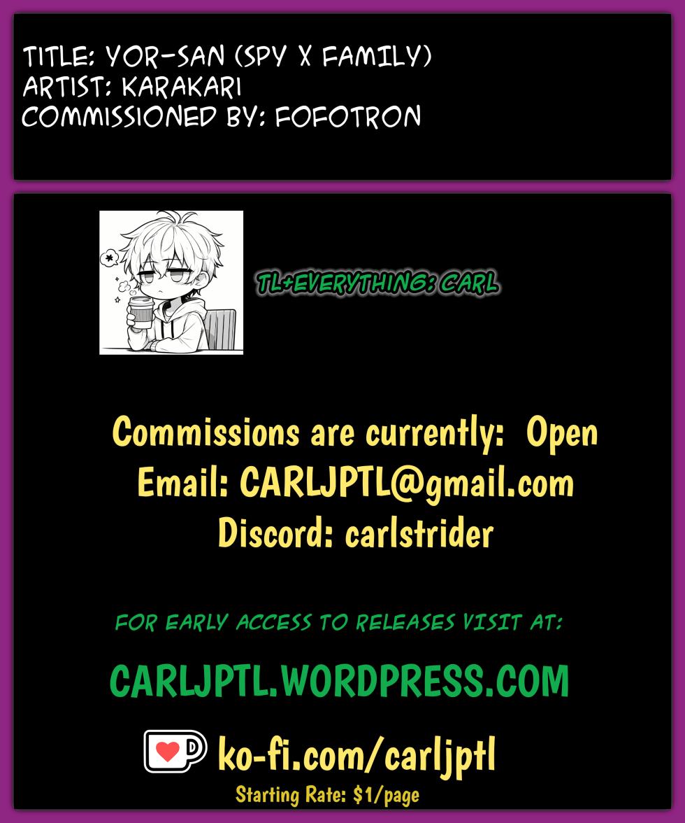 [Karakari] Yor-san (SPY x FAMILY) [English] [CarlJPTL] - Page 9
