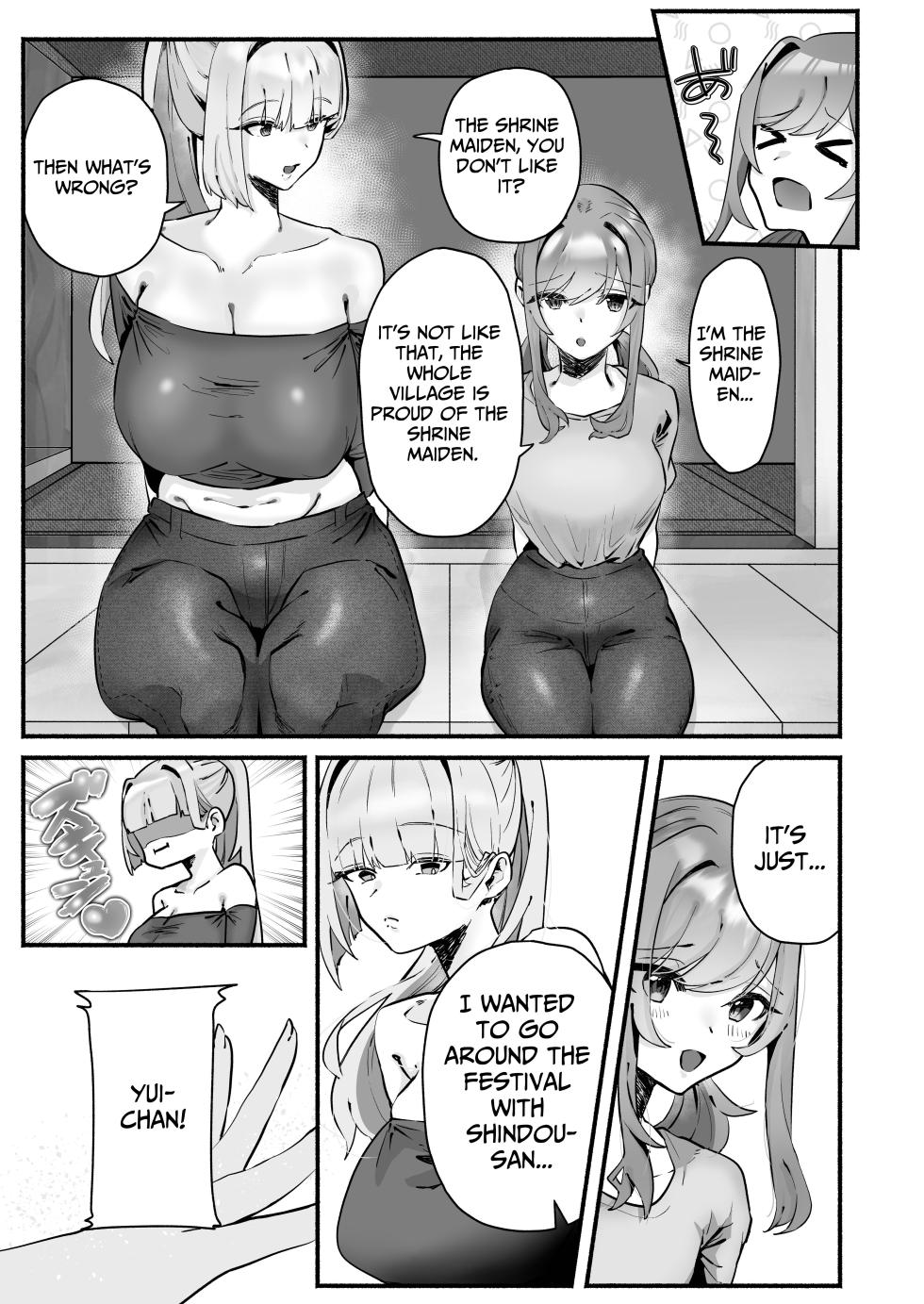 [Shafutsutei Shoudoku (Byakudan)] Inshuu no Aru Mura nite Watashi wa Koi o Shimashita | I Fell In Love In A Village With Lewd Customs  [English] [Penguin Piper] [Digital] - Page 19