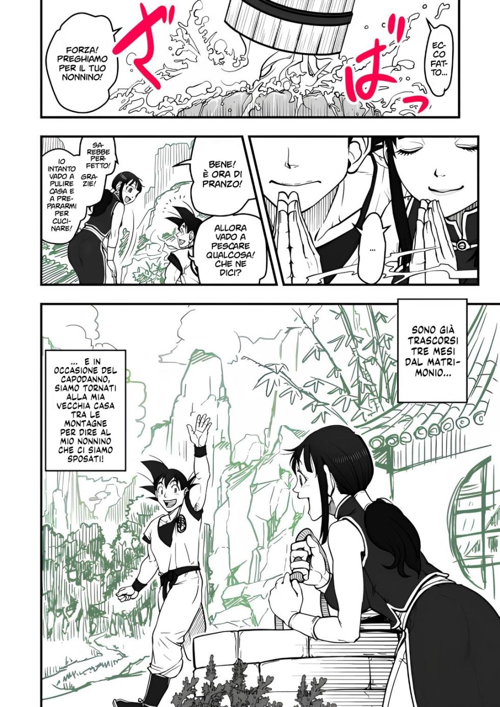 [Harunaga Makito] La Storia di Goku e Chichi nell'Arco degli Anni Ch. 1-2(Dragon Ball Z) [Italian] {Hentai Fantasy} - Page 29