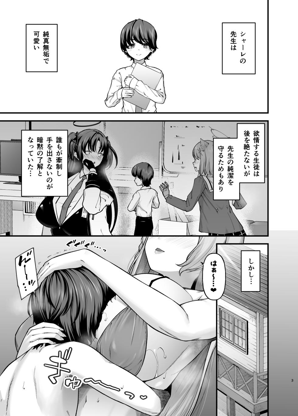 [from SCRATCH (Johnny)] se-heki ha-kai bu (Blue Archive) [Digital] - Page 3