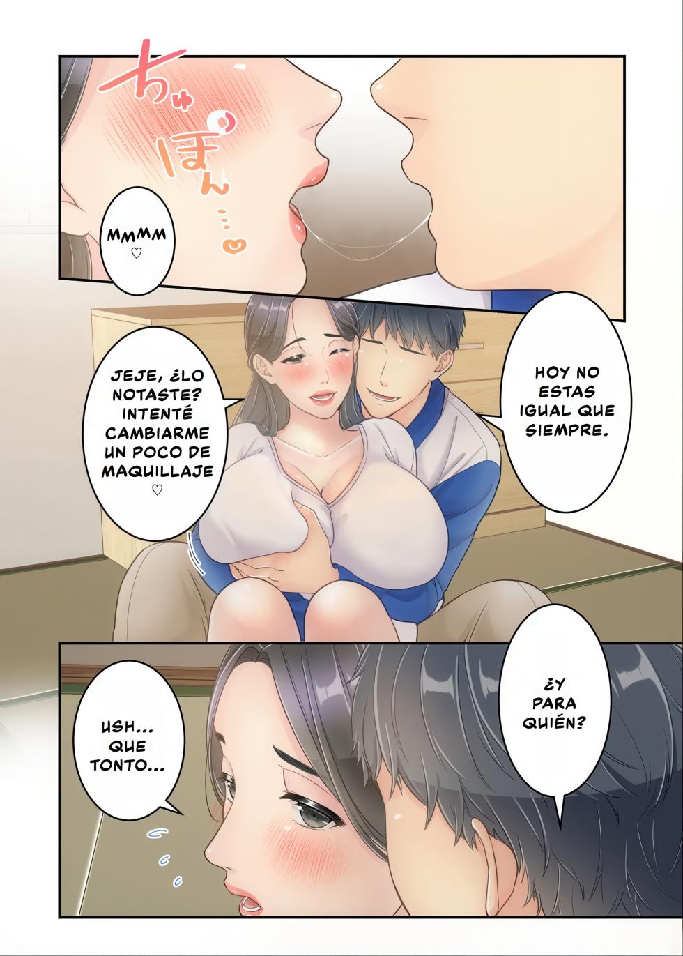 [Yuriko Club] Boku no Mama to Takuhai no Onii-san ga. | Mi Mamá y el Repartidor. [Spanish] [D-TRAD] - Page 30