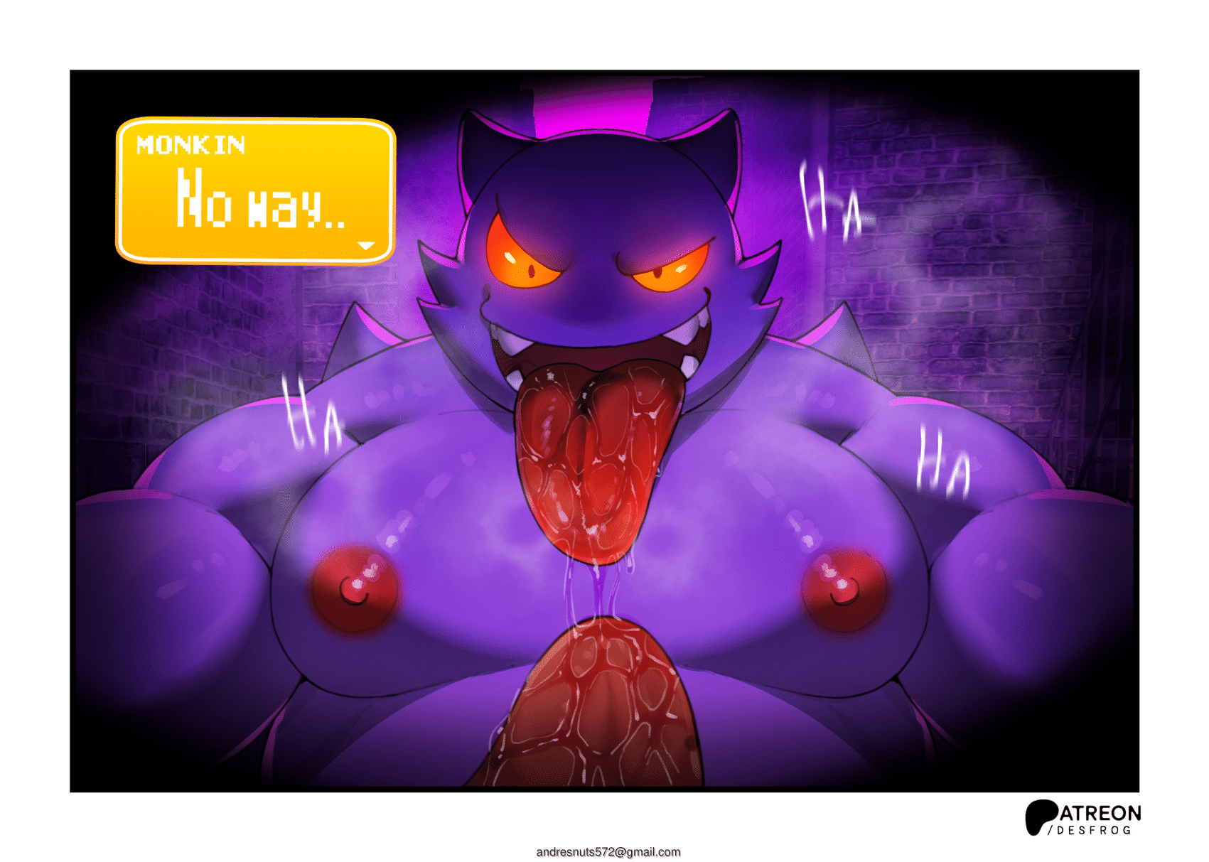 [Desfrog] My Horror Gengar's First Meeting (Pokémon) [English] - Page 7