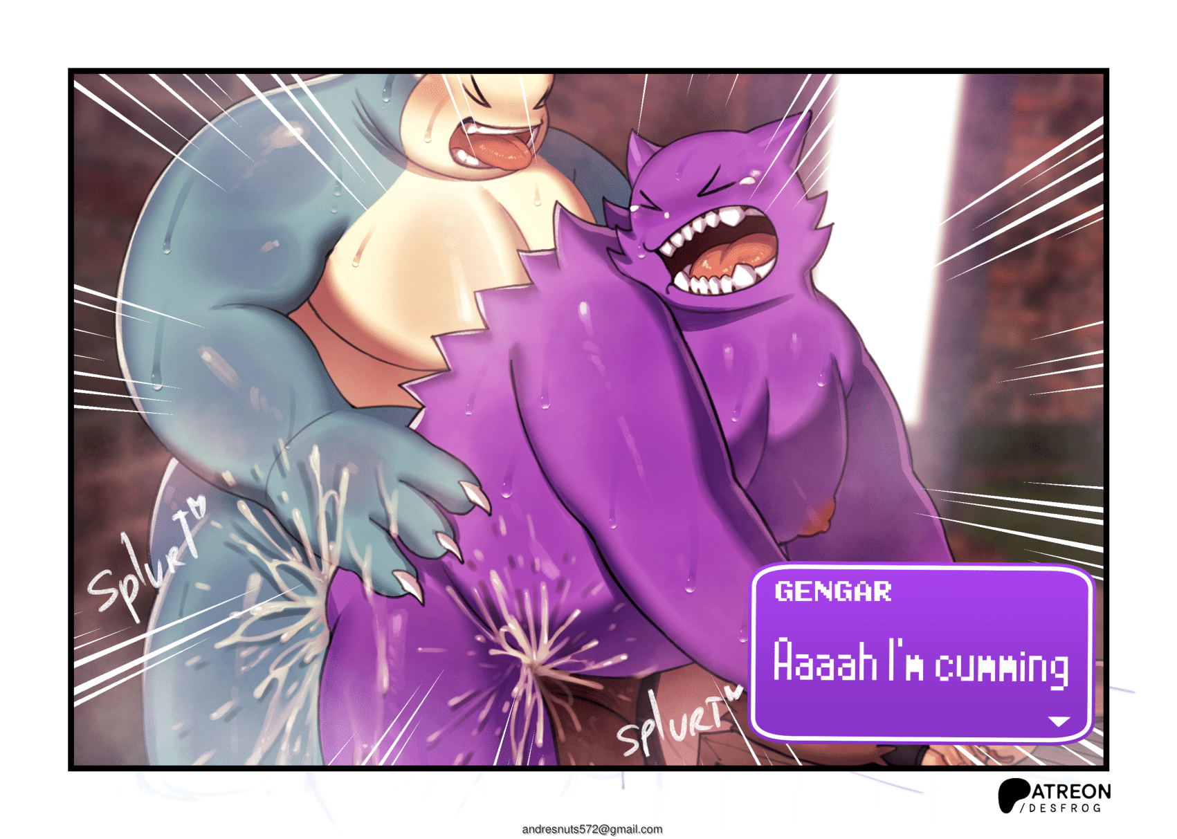 [Desfrog] My Horror Gengar's First Meeting (Pokémon) [English] - Page 25