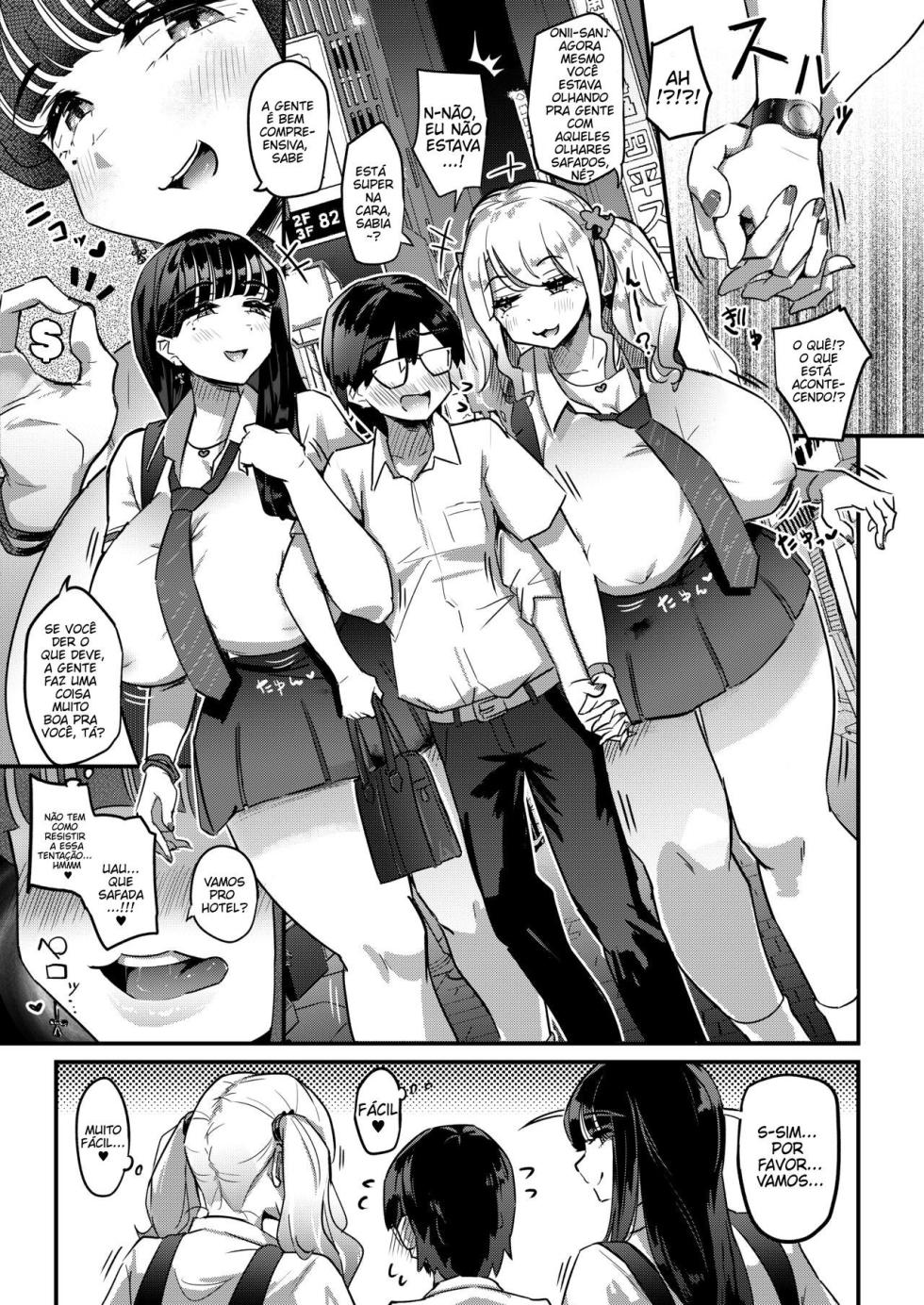 [Uniyaa (Ikinari Mojio)] Muchimuchi Warikiri JK [Portuguese-BR] - Page 4